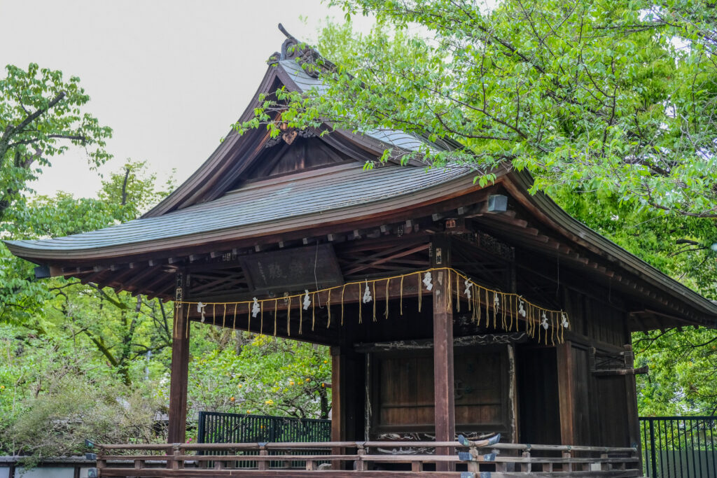 A small shrine in Ueno Park.